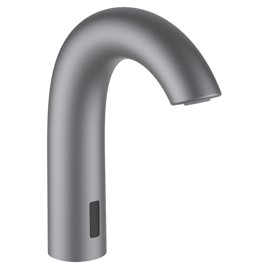 Commande de lavabo CURVETRONIC
S 135 mm, goulot fixe
détecteur infrarouge
pour l'eau froide ou mixte
actionnement à pile 6 V
4,8 l/min.,groupe acoustique I