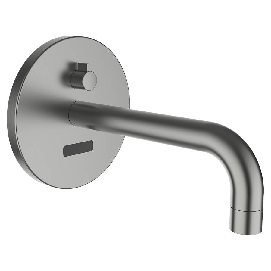Commande murale TWINTRONIC UP
S 175 mm, goulot fixe
détecteur infrarouge, commande
électronique, transformateur
UP 100-240/6 V, mélangeur pour
eau prémélangée, débit
4,8 l/min, sans corps à
encastrer 711 068-069/079
groupe acoustique I