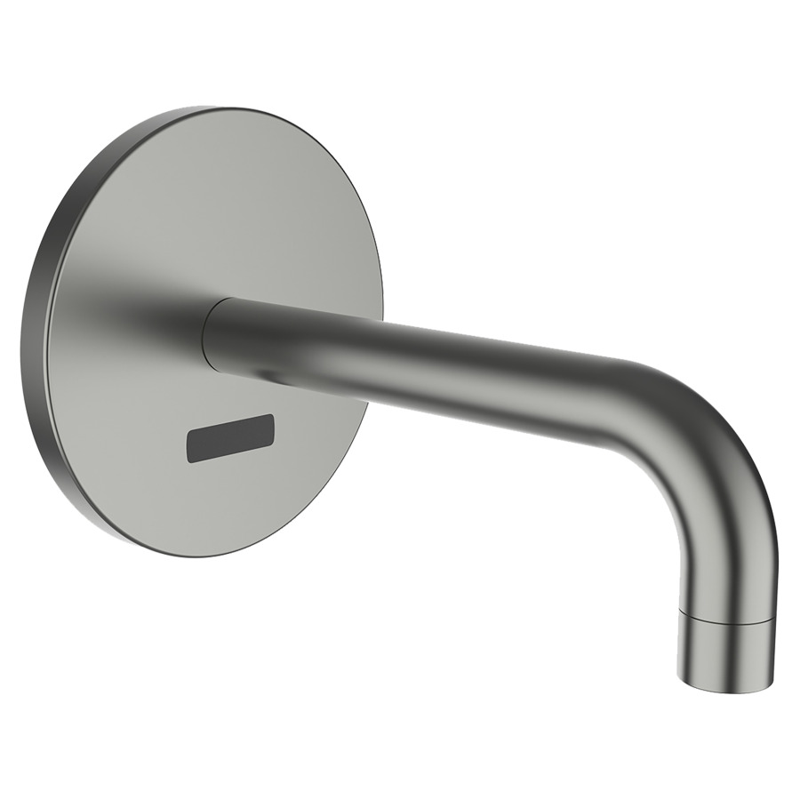 Commande murale TWINTRONIC UP
S 175 mm, goulot fixe
détecteur infrarouge, commande
électronique, transformateur
UP 100-240/6 V, pour eau
froide, ou mélangée, débit
4,8 l/min, sans corps à
encastrer 711 068-069/079
groupe acoustique I