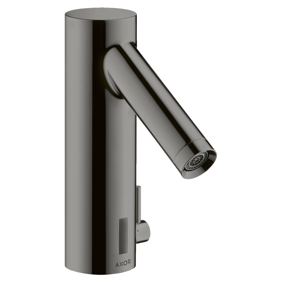 Commande de lavabo STARCK
Electronic, S 103 mm, goulot
fixe, commande électronique
détecteur infrarouge
actionnement à pile 6 V
régulation de température
débit 5 l/min
groupe acoustique I