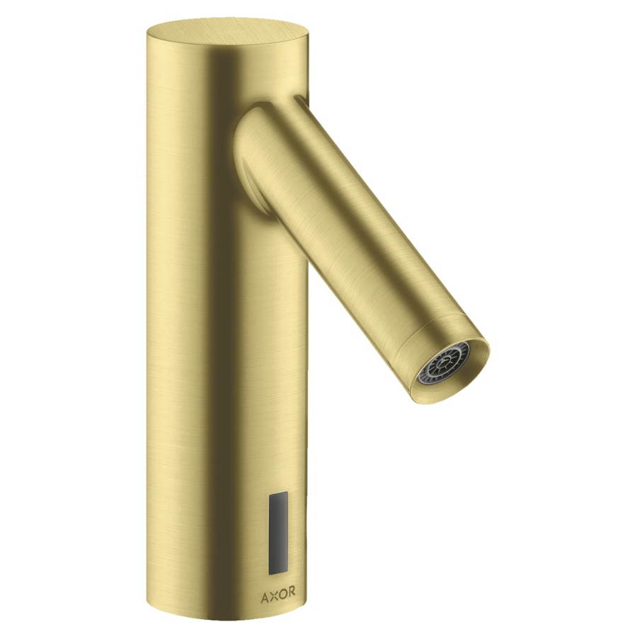 Commande de lavabo STARCK
Electronic, S 103 mm, goulot
fixe, commande électronique
détecteur infrarouge
actionnement à pile 6 V
sans régulation de température
débit 5 l/min
groupe acoustique I