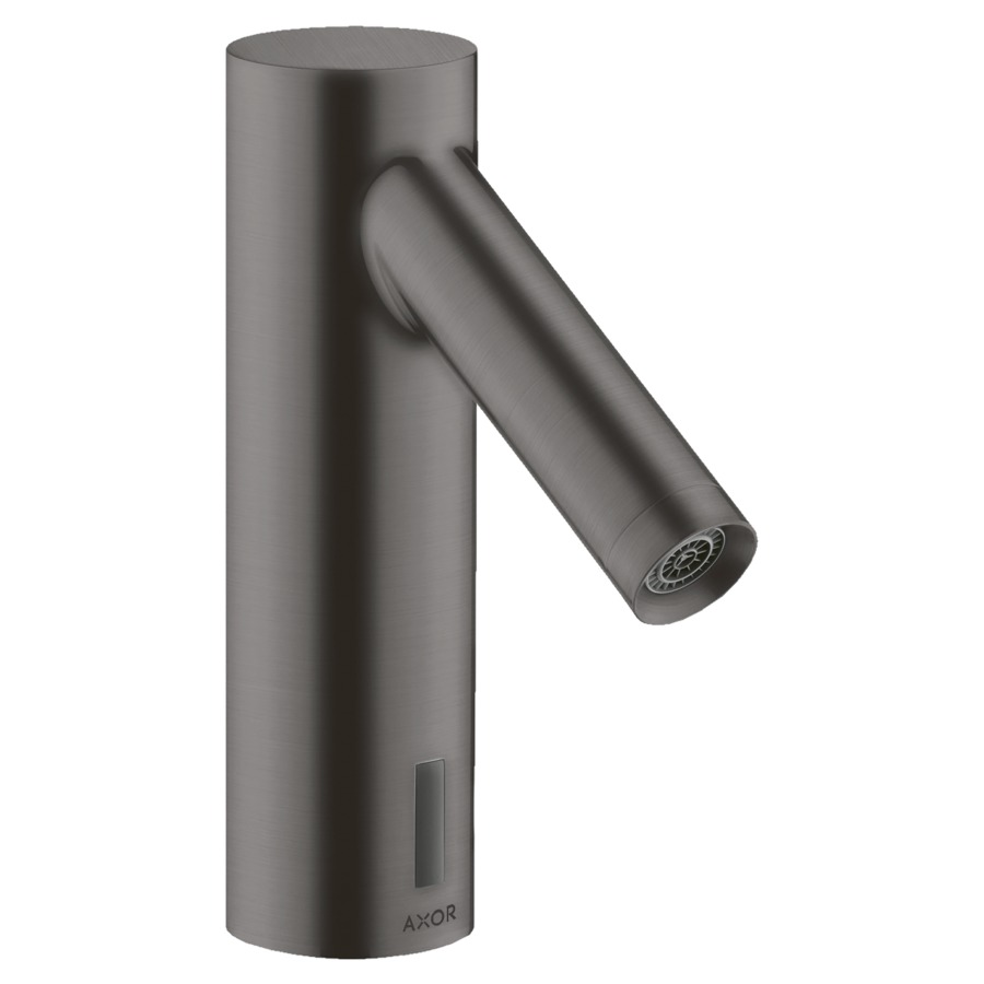 Commande de lavabo STARCK
Electronic, S 103 mm, goulot
fixe, commande électronique
détecteur infrarouge
actionnement à pile 6 V
sans régulation de température
débit 5 l/min
groupe acoustique I