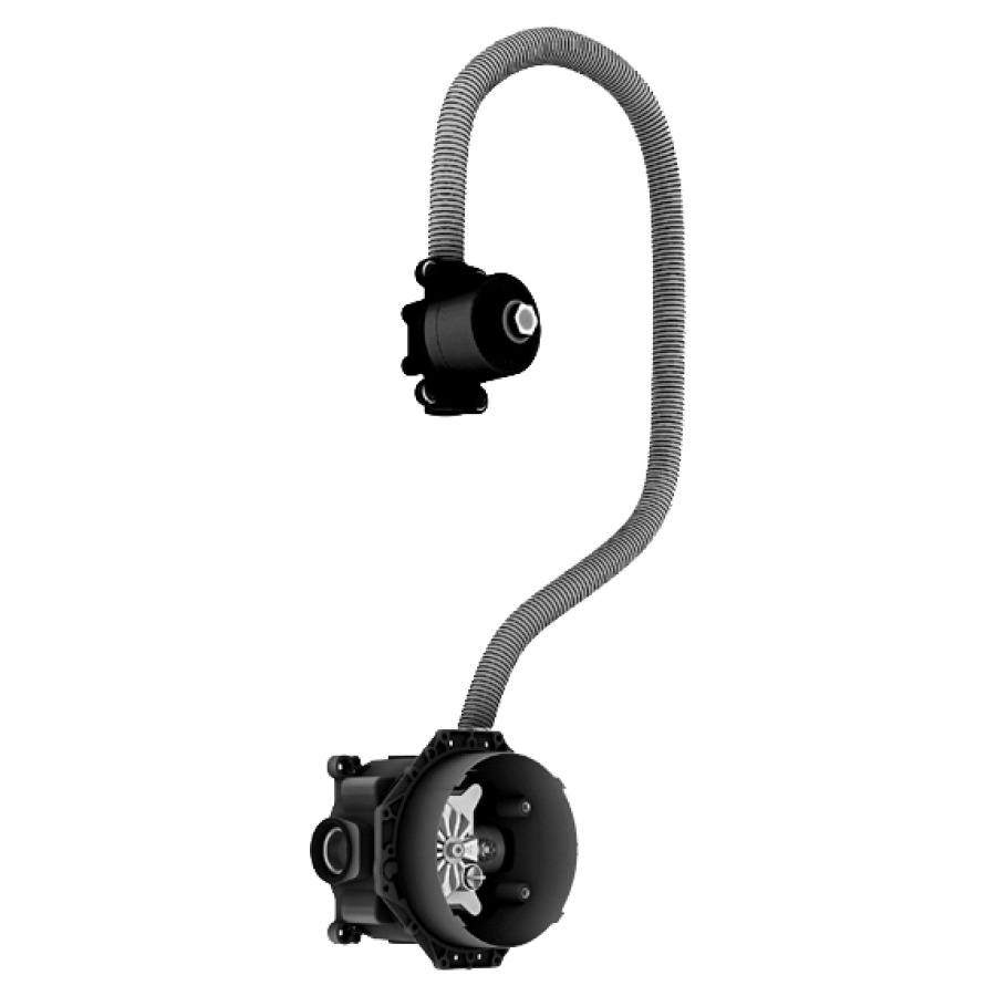 Corps à encastrer AXOR
set de base pour commande
mural Electronic, iBox
Universal avec robinet d'arrêt
gaine vide 3/4", 180 cm
groupe acoustique I