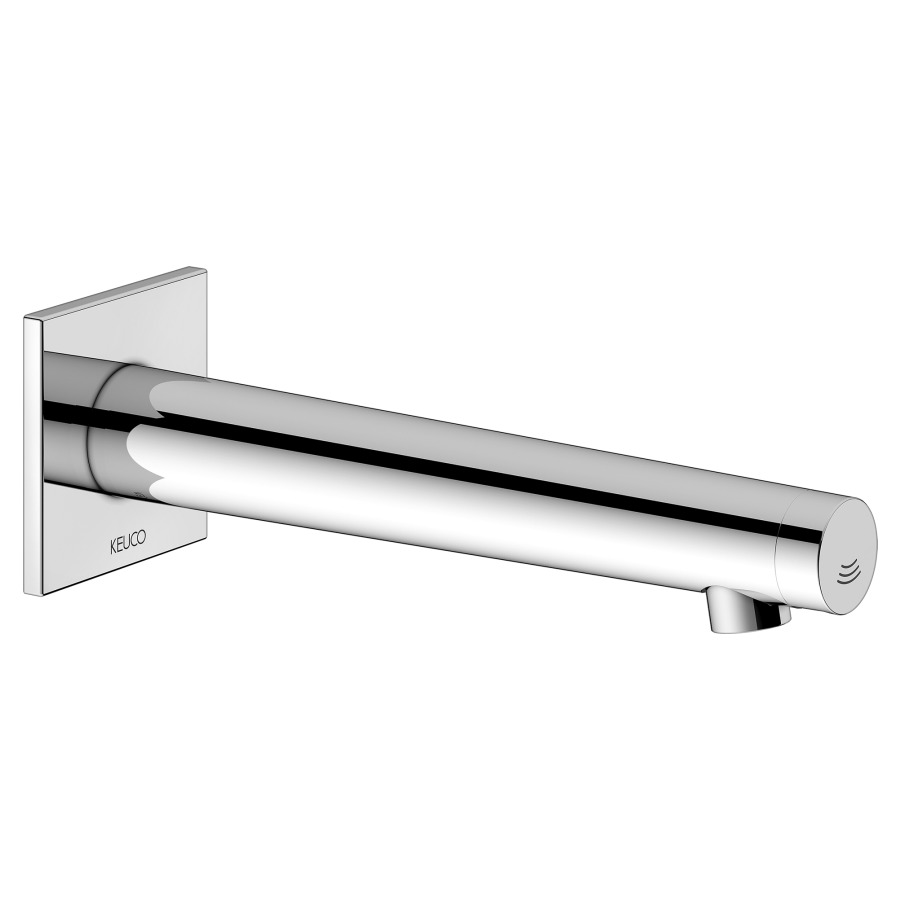 Commande mural IXMO UP
électronique, réglage de la
température sur la boîte sous
la table, également comme
robinet d'eau froide
utilisable, capteur infrarouge
arrêt manuel de l'eau pour
nettoyage sur le boîtier sous
la table, avec rosace carrée
raccordement au secteur par
bloc d'alimentation enfichable
100-240 V, sans corps à
encastrer 766 443