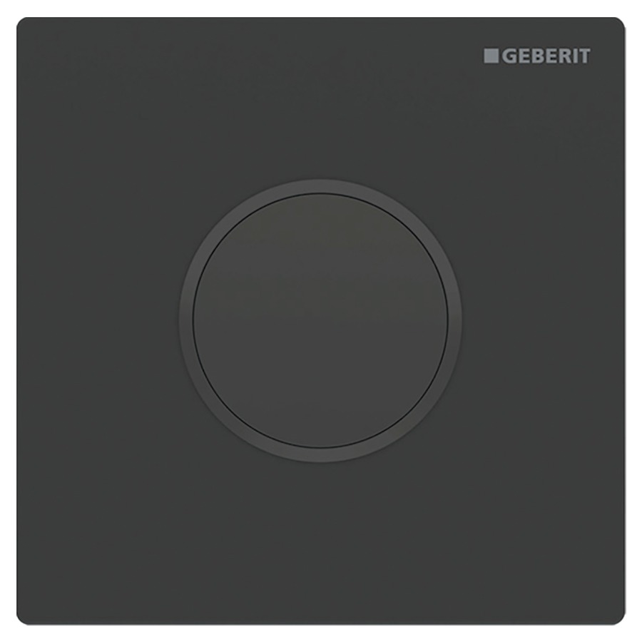 Commande d'urinoir  Typ 10
alimentation à pile 2 x 1,5 V
vanne magnétique
détecteur infrarouge
plaque de recouvrement ronde
sans corps à encastrer 814 119/144