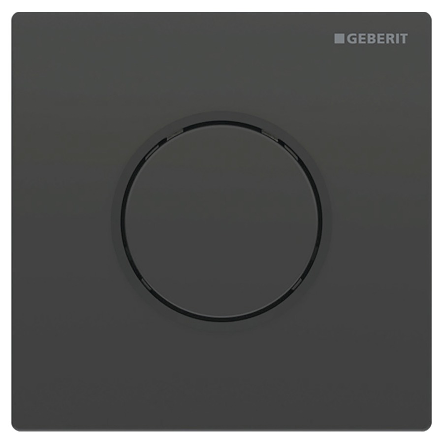 Commande d'urinoir  Typ 10 ronde
pour déclenchement manuel
soupape pneumatique
plaque de déclenchement
sans set de prémontage 814 119/144