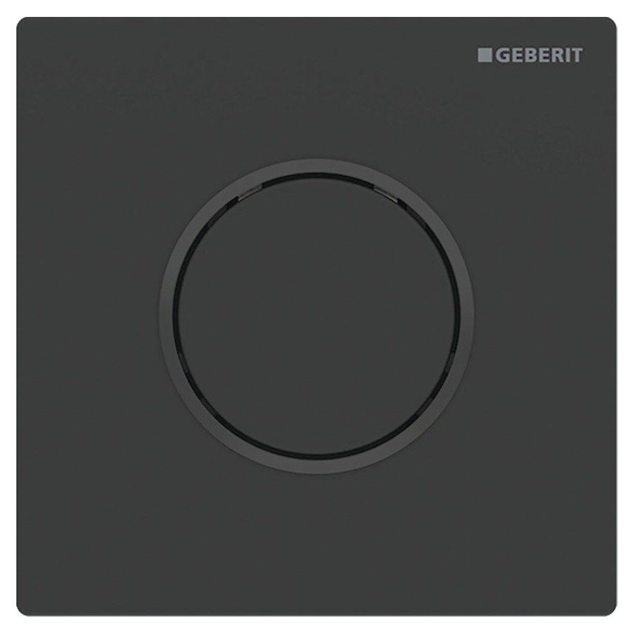 Commande d'urinoir  Typ 10 ronde
pour déclenchement manuel
soupape pneumatique
plaque de déclenchement
sans set de prémontage 814 119/144