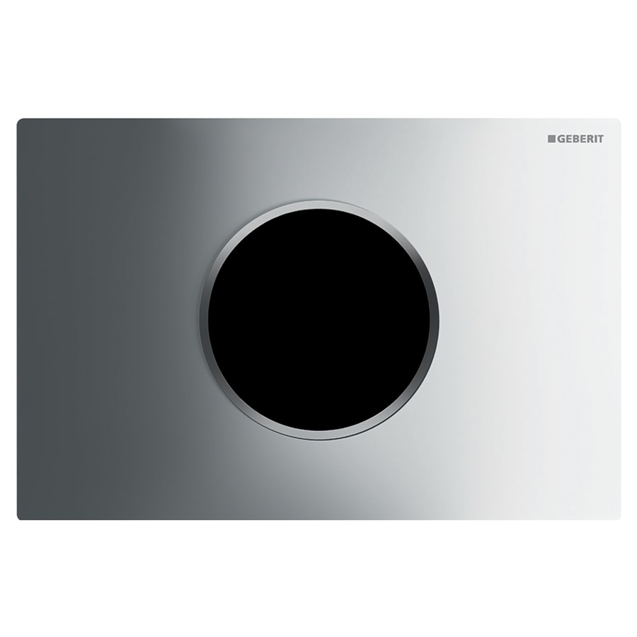 Commande de WC Sigma10 ronde
à déclenchement électronique
du rinçage, raccordement au réseau
rinçage à 2 quantités
automatique/sans contact manuel
sans set de prémontage 814 198
