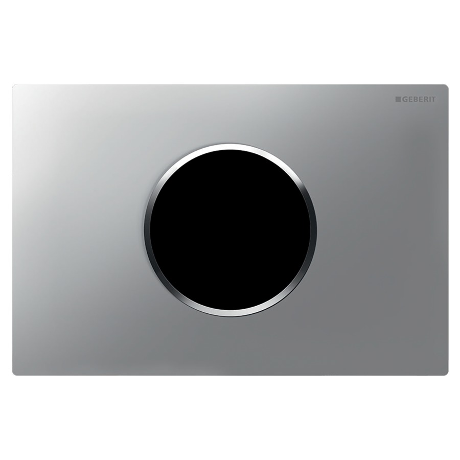 Commande de WC Sigma10 ronde
à déclenchement électronique
du rinçage, raccordement au réseau
rinçage à 2 quantités
automatique/sans contact manuel
sans set de prémontage 814 198