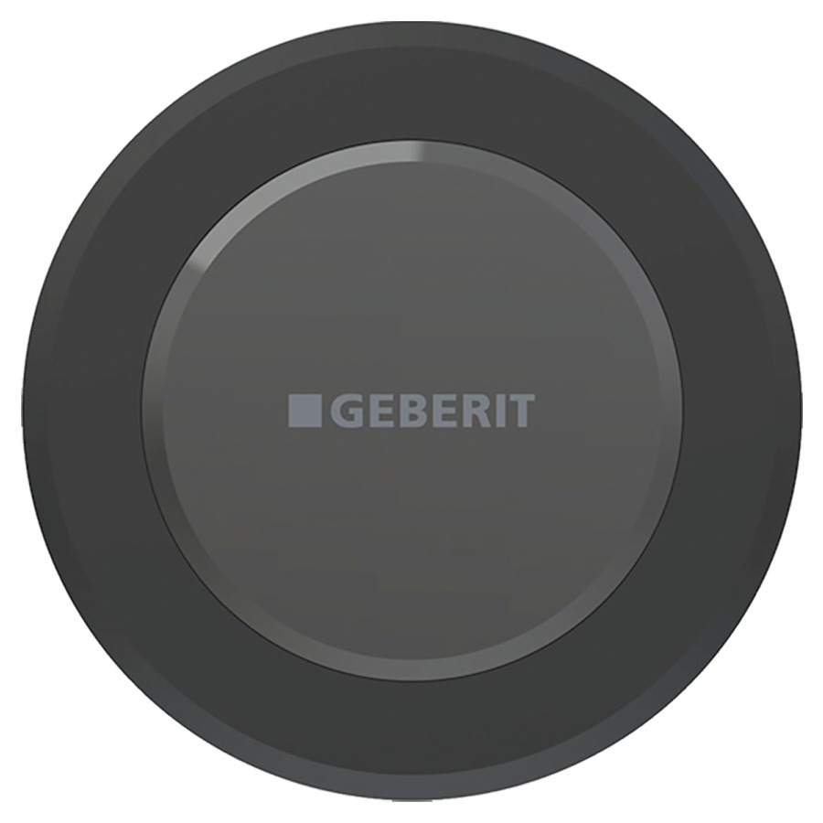 Commande de WC OMEGA ronde
à déclenchement électronique 
du rinçage, raccordement au réseau
rinçage à 2 quantités
bouton  infrarouge type 10
sans set de prémontage 814 198