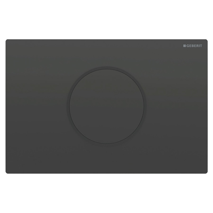 Commande de WC Sigma10 ronde
à déclenchement électronique
du rinçage, alimentation à pile
rinçage à 2 quantités
automatique/sans contact manuel