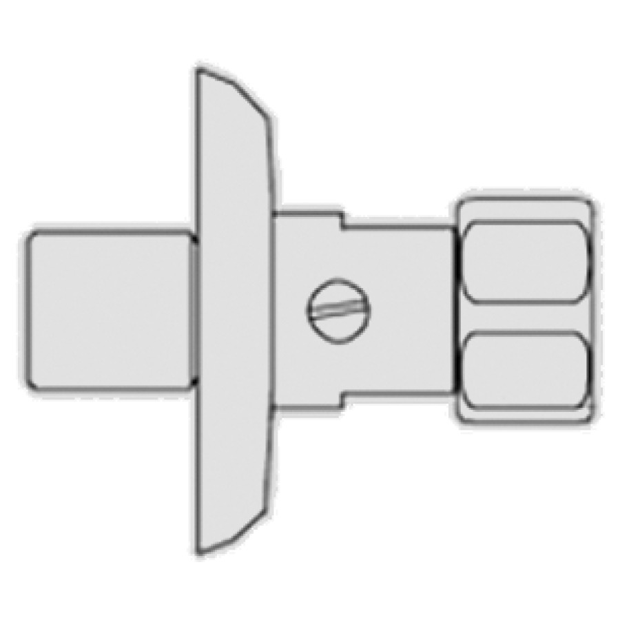 Raccord réglable LAUFEN
3/8" x 1/2"
rosace à filet conique