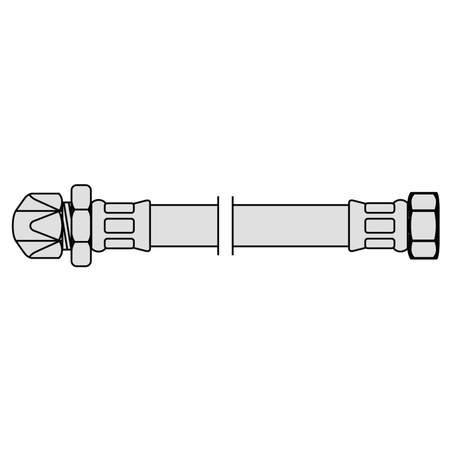 Tuyau renforcé NEOFLEX CRG
12 cm, 3/8" x 10 mm, DN 8
F x raccord bicône