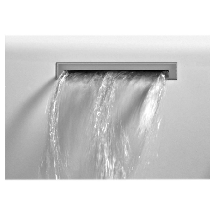 Garniture d'entrée SPLASH
arrivée cascade 26 l/min
set tuyaux renforcés 3/4"
50 cm, embranchement-T
pour baignoires divers pose
libre