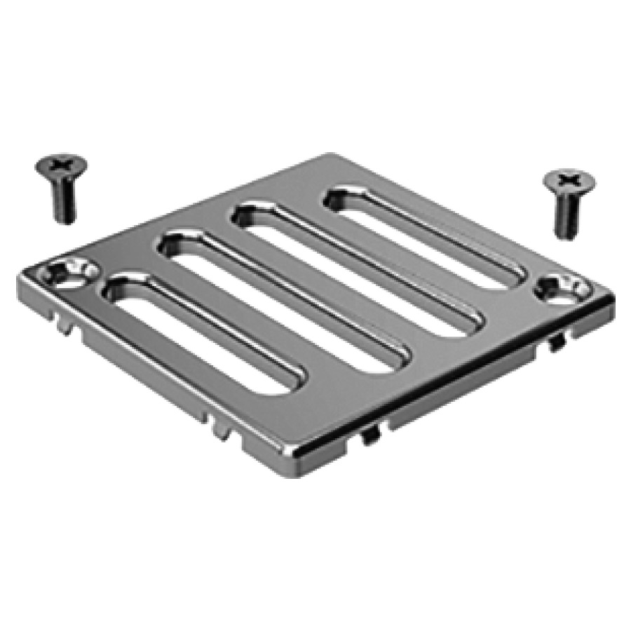 Grille Standard GEBERIT
à visser, 7,1 x 7,1 cm
acier inoxydable, pour set
d'écoulement 851 067/068