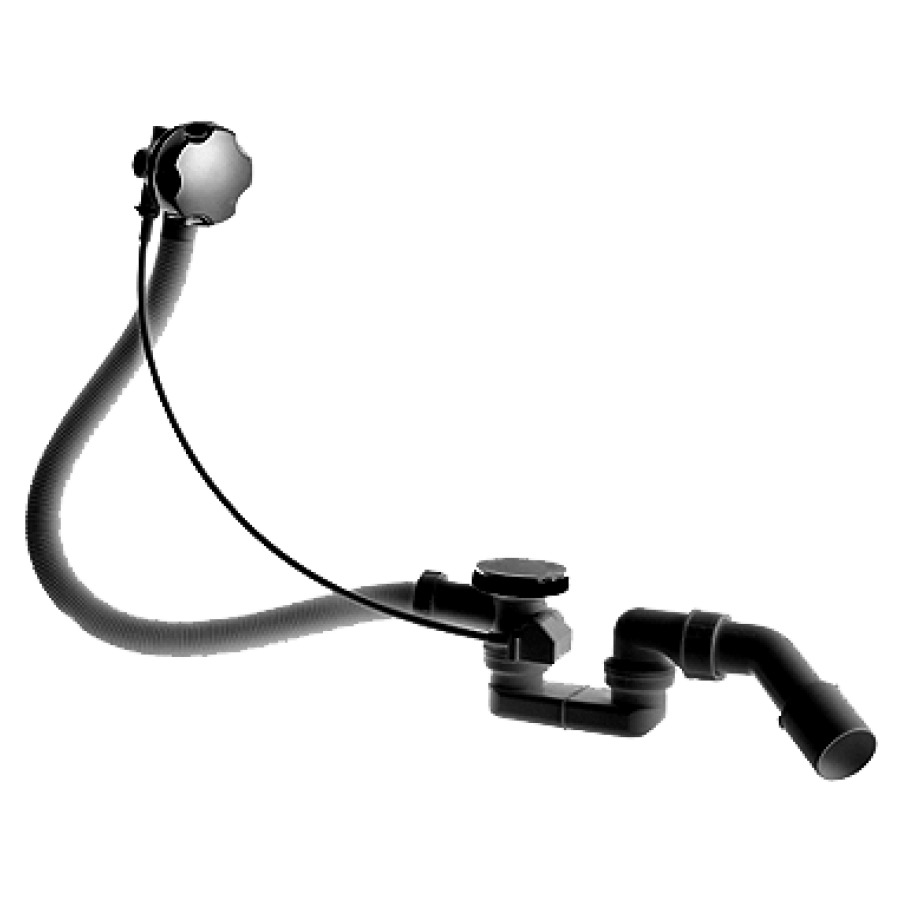 Vidage de baignoire DURAVIT
set d'écoulement et trop-plein
pour écoulement latéral
D 52 mm, pour baignoires
D-Code