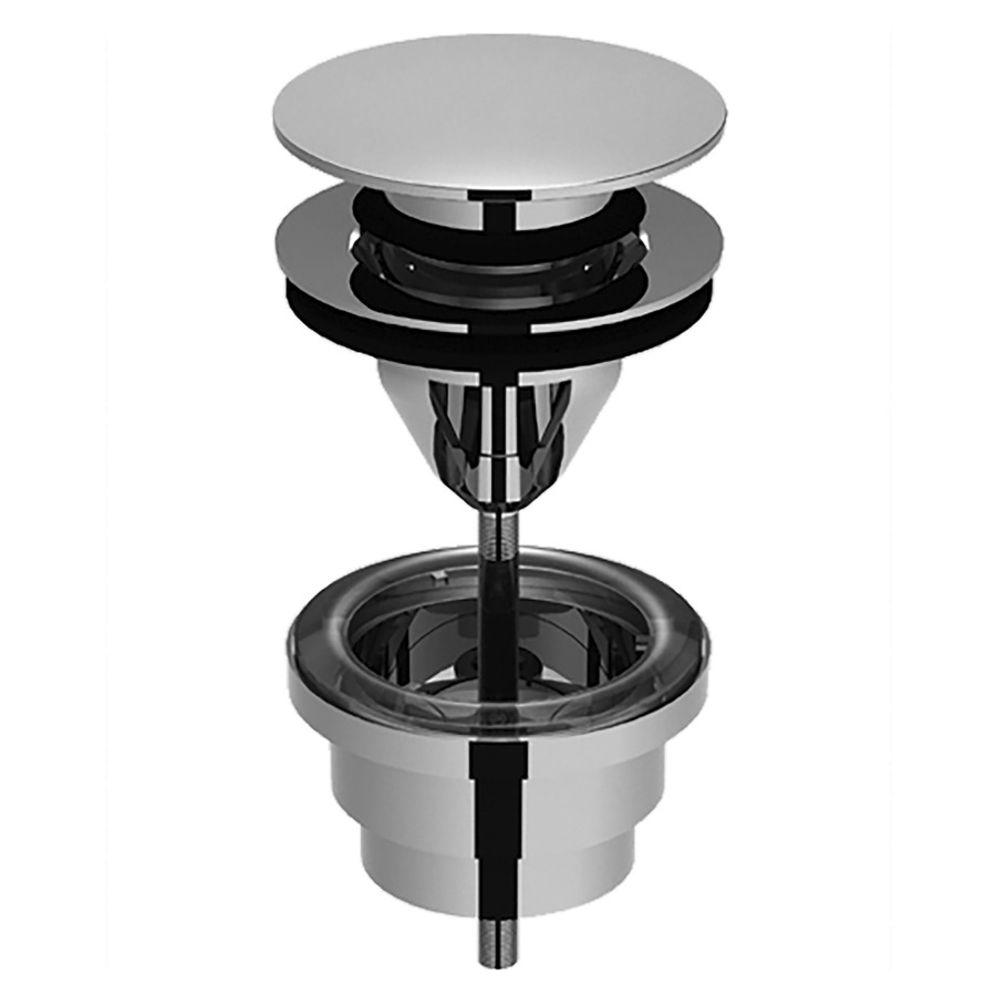 Vidage de lavabo Mem/Deque/Selv/Meta 1 1/4"