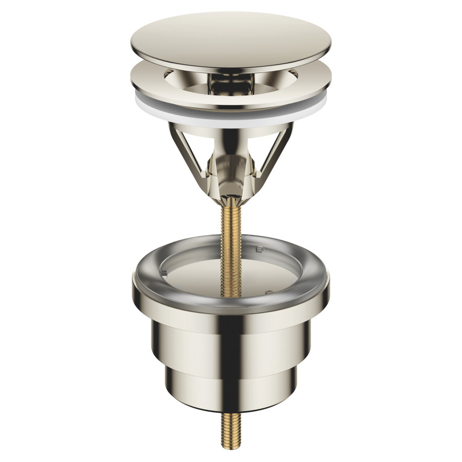 Vidage de lavabo MEM/DEQUE/
SELV/META 1 1/4"
sans fermeture à pression
pour lavabos sans trop-plein