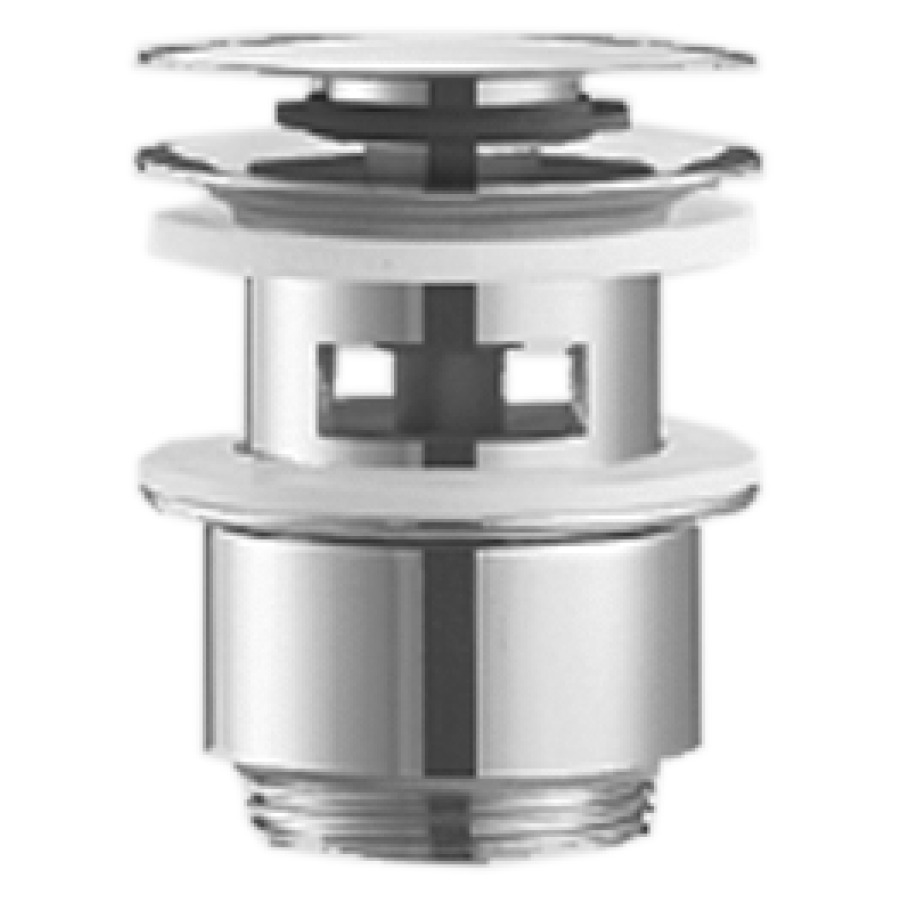 Vidage Laufen
1 1/4" avec plaque, fonction de retenue
pour lavabos avec trop-plein