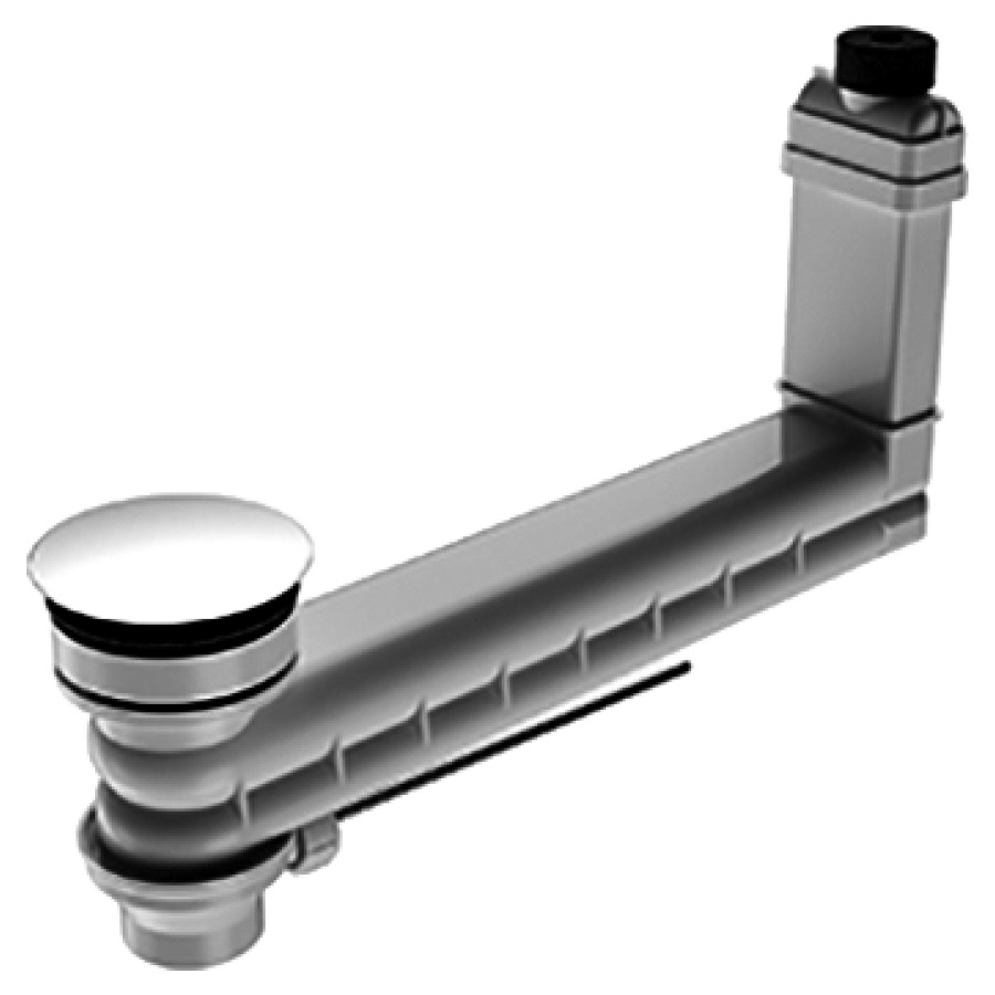 Soupape d'écoulement et de
trop-plein KALDEWEI Mod. 3900
couvercle rond, pour lavabo
Centro, pour commande
excentrique