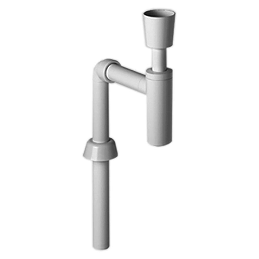Siphon de lavabo GEBERIT
1 1/4" x 40 mm
coude de départ vertical