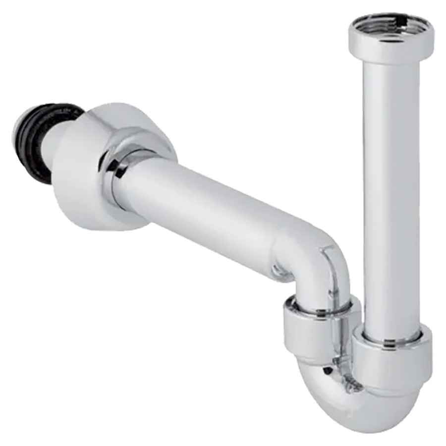 Siphon en tube coudé GEBERIT
1 1/4" x 40 mm
niveau d'eau 50 mm