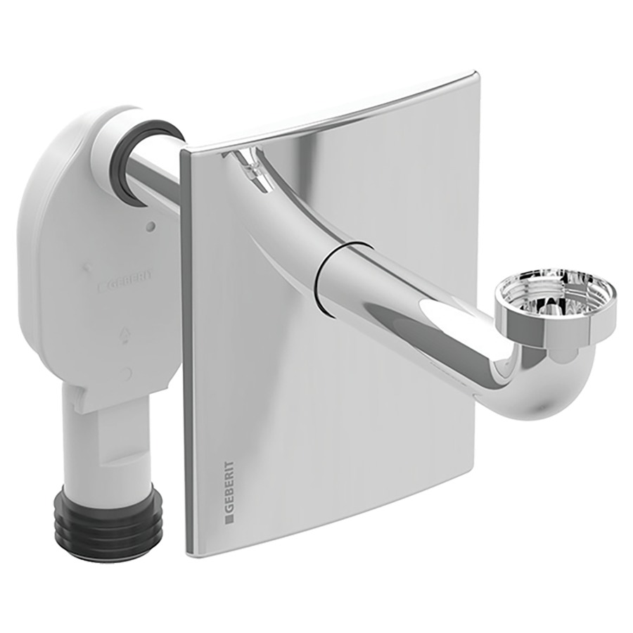 Set de montage final GEBERIT
siphon à encastrer pour lavabo
construction massive
coude de raccordement D 32 mm
plaque de fermeture
sans set de prémontage 855 122