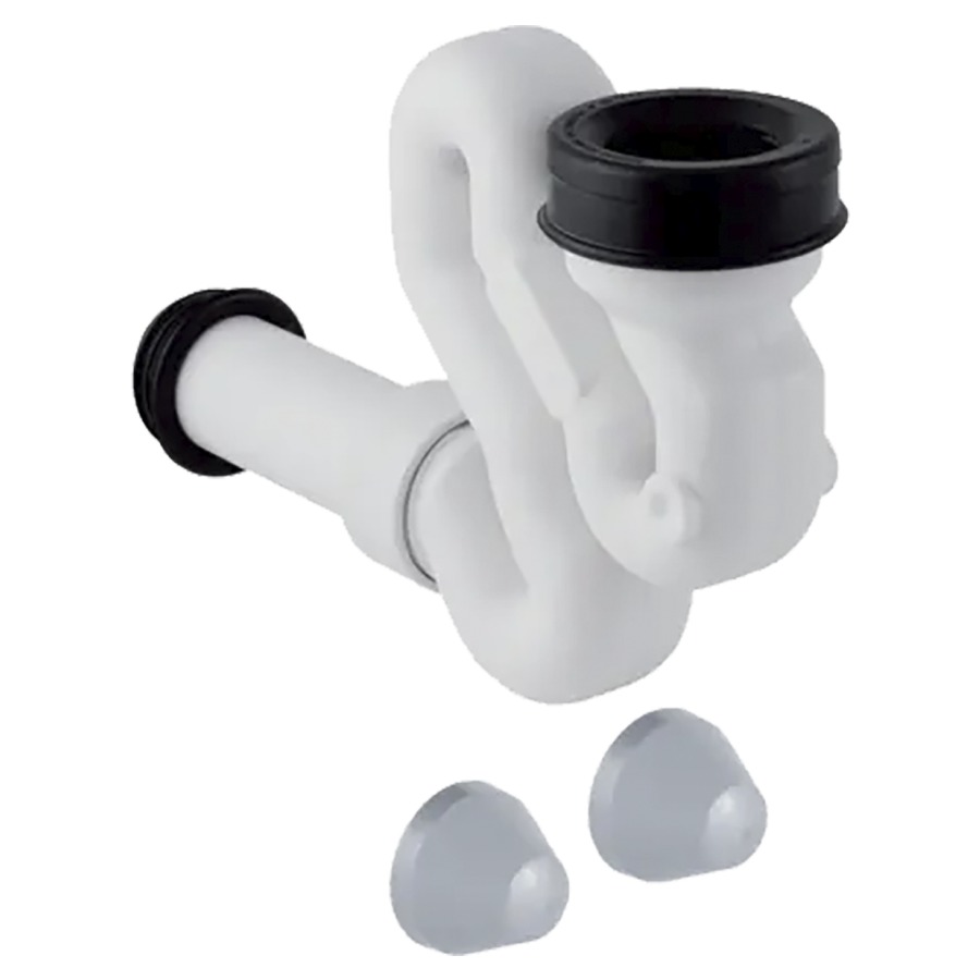 Siphon à aspiration GEBERIT AP
pour Taro, sortie horizontale
D 40 mm, manchon à emboîter
40/45 mm