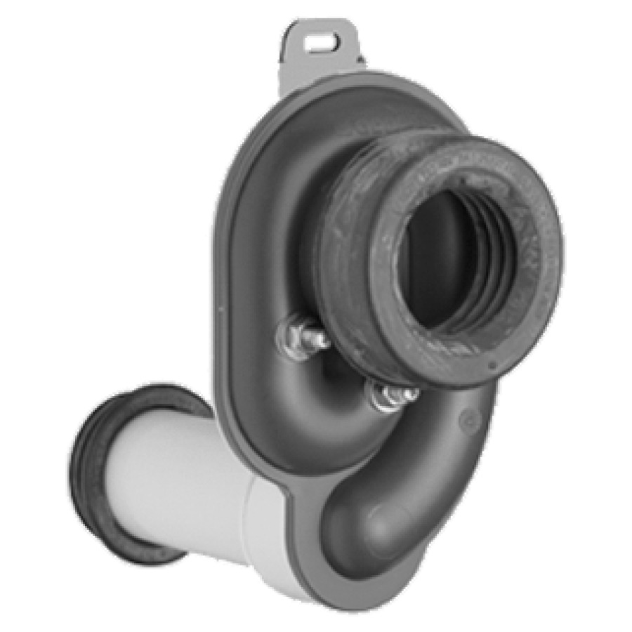 Siphon à aspiration GEBERIT AP
pour urinoir petit, 1 litre
électrodes conductives
sortie horizontale D 40 mm
manchon à emboîter