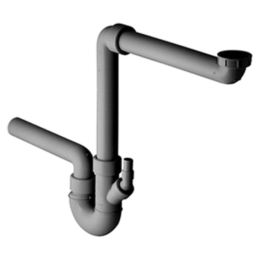 Garn. de raccordement GEBERIT
2" x 56 mm, simple
douille pour tuyau 1"
