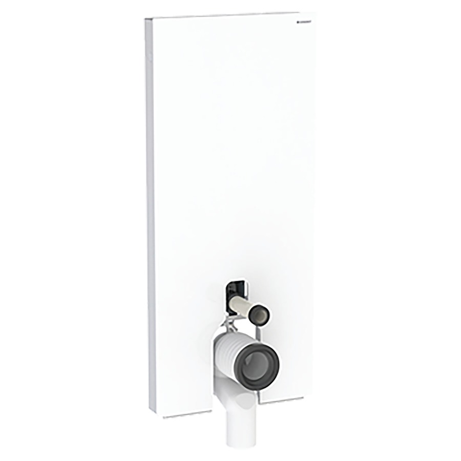 Module sanitaire MONOLITH H114
50,5 x 113,5-115,5 x 10,6 cm
pour cuvette au sol
chasse d'eau, commande à deux
quantités, entrée d'eau
derrière au milieu
2 robinets de réglage 1/2"
tuyau de chasse
coude d'écoulement
revêtement frontal et latéral