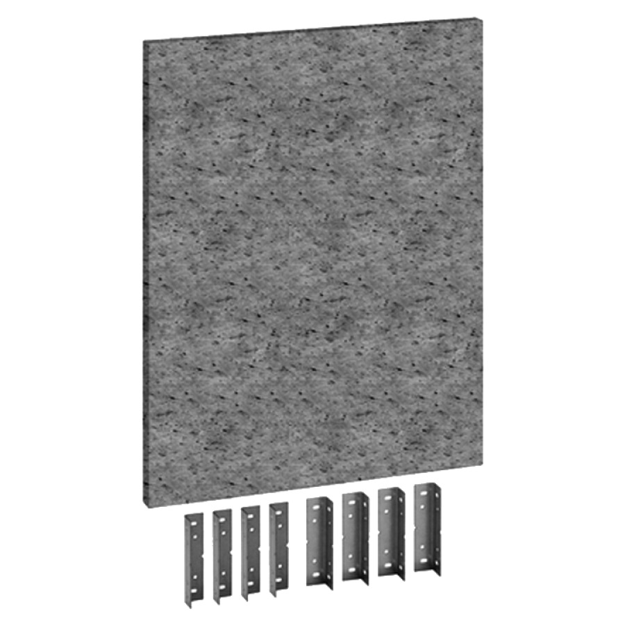Plaque de montage DUOFIX
50 x 65 cm, protection contre
l'incendie EI 90 (icb)