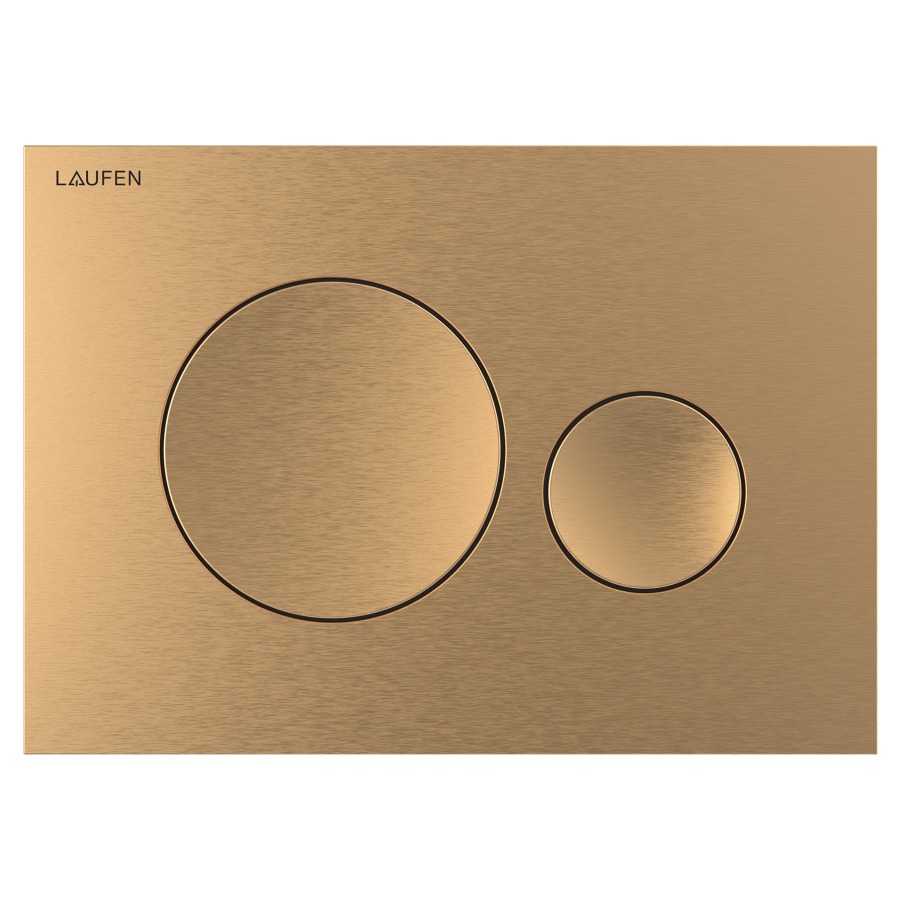 Plaque de déclenchement INEO
MOON
commande à deux quantités
pour chasse d'eau à encastrer
Ineo, matière synthétique