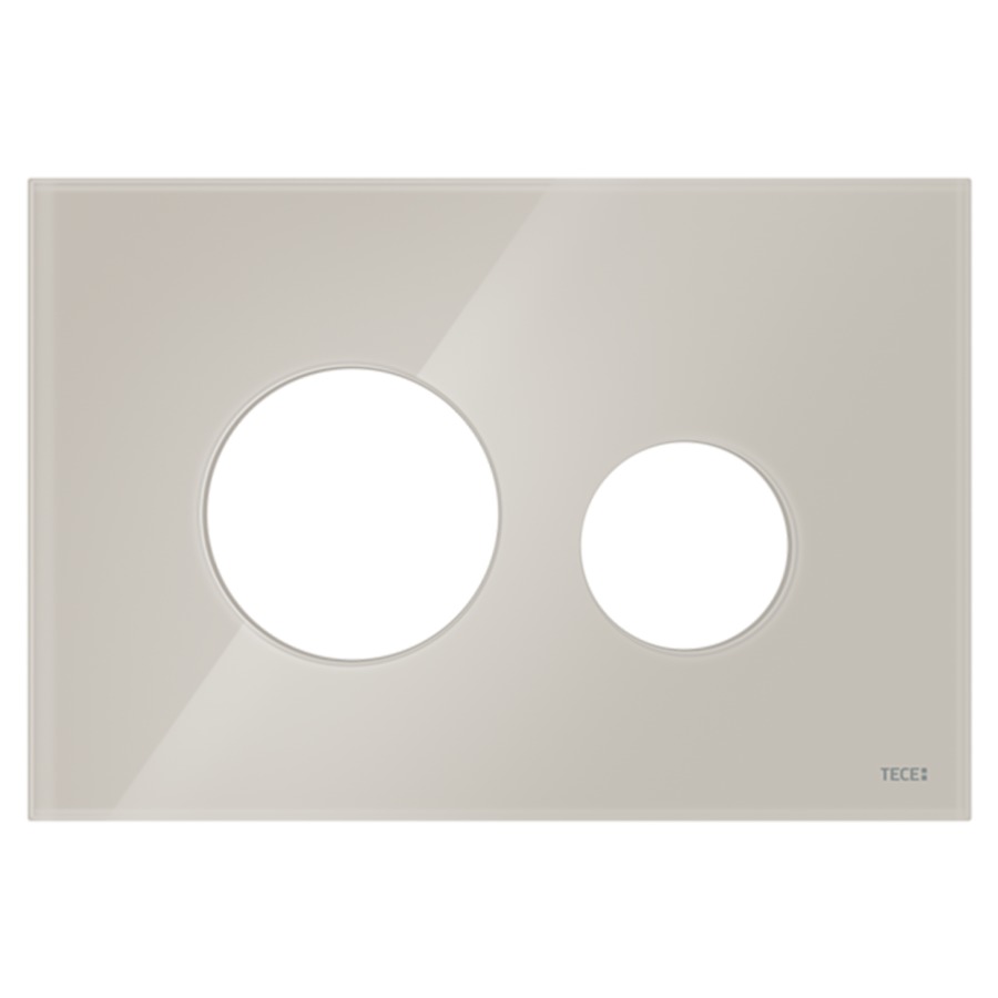 Plaque de fermeture TECEloop
pour plaques de déclenchement
WC, à combiner avec unité de
commande du système modulaire
TECEloop