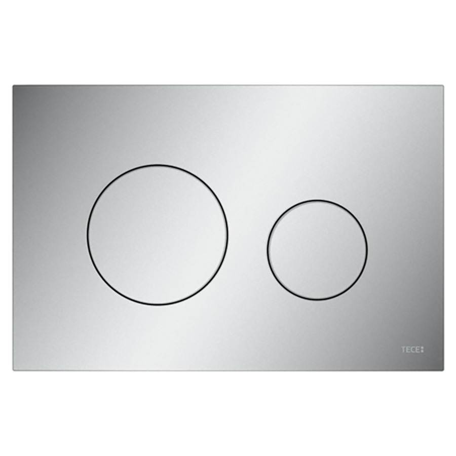Plaque de déclenchement WC
TECEloop
matière synthétique, technique
à deux quantités, commande par
devant ou par dessus