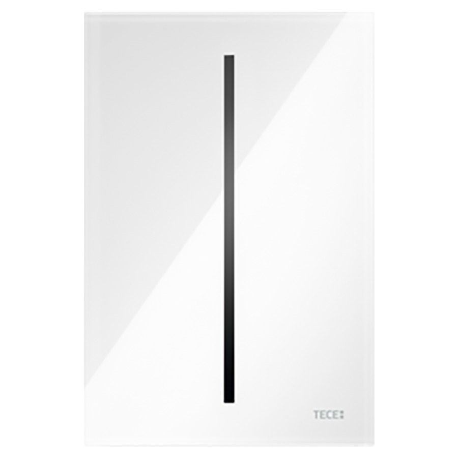 Plaque sensor&nbsp;TECEfilo
verre, pour dispositif de
rinçage infrarouge sans
contact, à combiner avec
l'unité de vannes TECEfilo
875 231/232, adapté au corps
de rinceur d'urinoir U 2