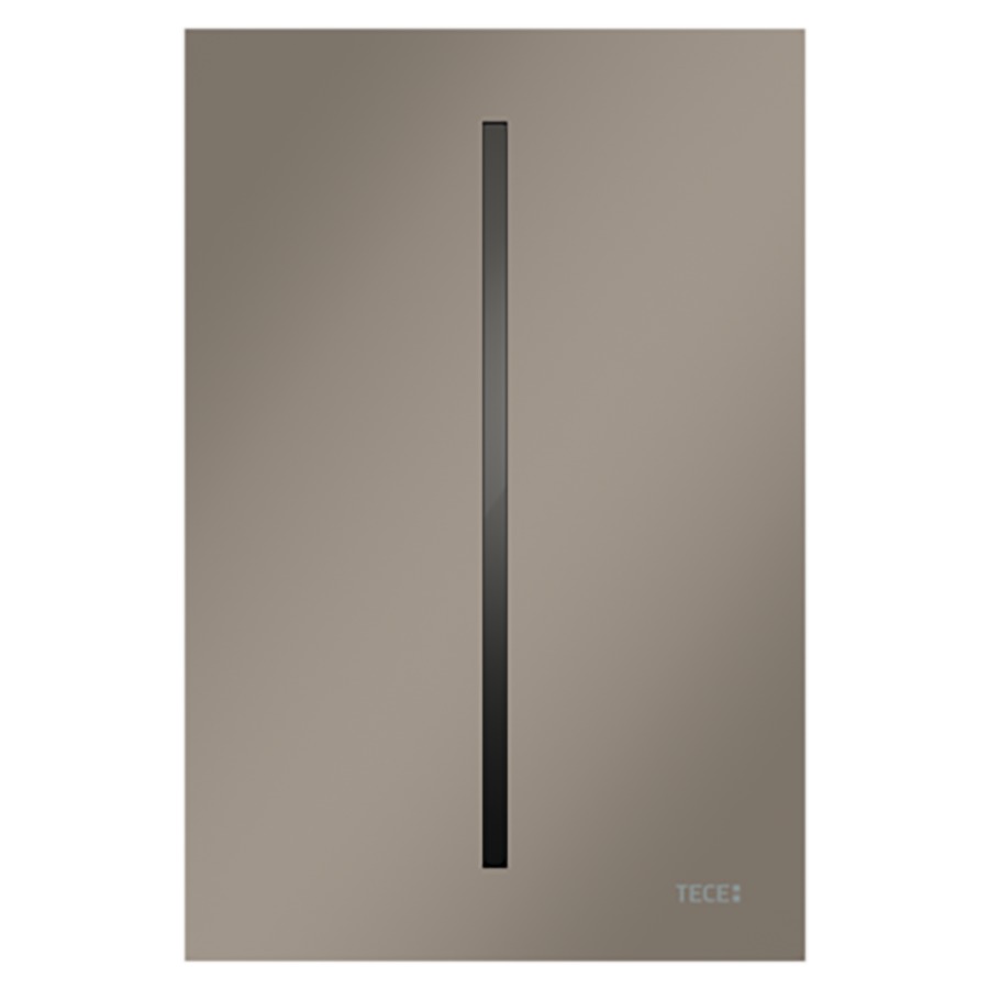 Plaque sensor TECEfilo-VELVET
pour dispositif de
rinçage infrarouge sans
contact, à combiner avec
l'unité de vannes TECEfilo
875 231/232, adapté au corps
de rinceur d'urinoir U 2