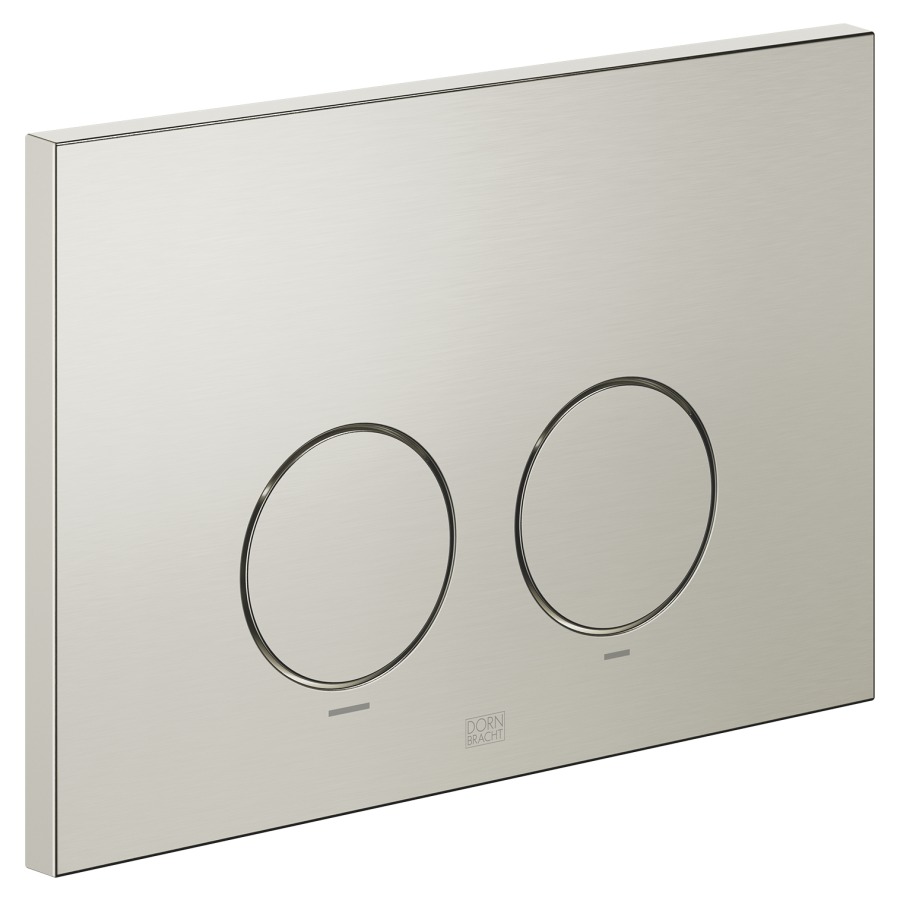 Plaque de déclenchement
DORNBRACHT
ronde, technique à deux
inclus compris cadre de
fixation, tiges d'actionnement
et matériel de fixation
pour Geberit Sigma dès 2001