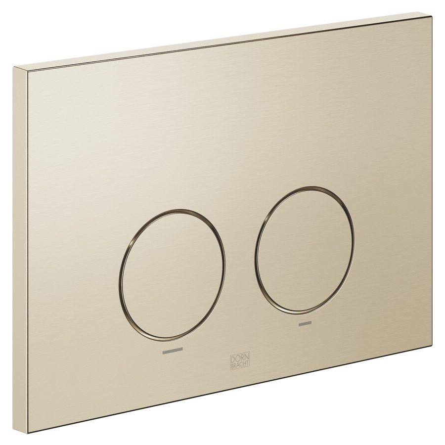 Plaque de déclenchement
DORNBRACHT
ronde, technique à deux
inclus compris cadre de
fixation, tiges d'actionnement
et matériel de fixation
pour Geberit Sigma dès 2001