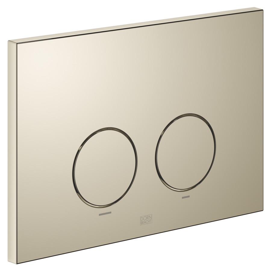 Plaque de déclenchement
DORNBRACHT
ronde, technique à deux
inclus compris cadre de
fixation, tiges d'actionnement
et matériel de fixation
pour Geberit Sigma dès 2001