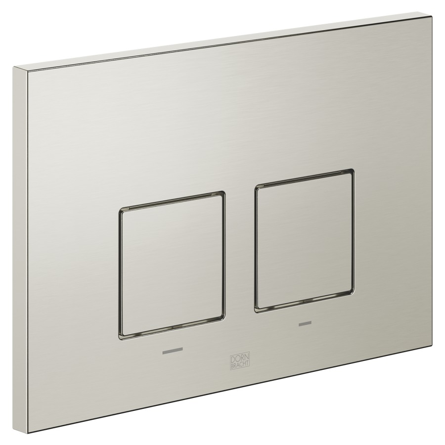 Plaque de déclenchement
DORNBRACHT
angulaire, technique à deux
inclus compris cadre de
fixation, tiges d'actionnement
et matériel de fixation
pour Geberit Sigma dès 2001