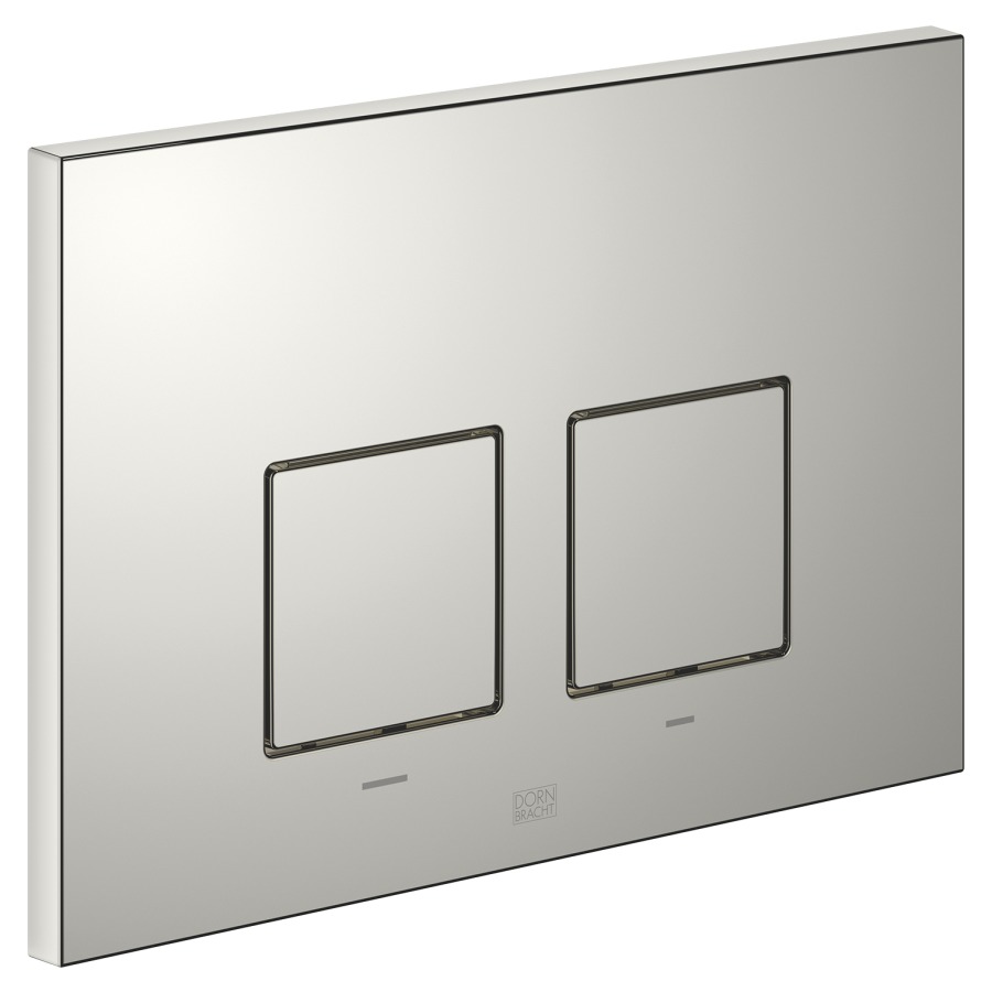 Plaque de déclenchement
DORNBRACHT
angulaire, technique à deux
inclus compris cadre de
fixation, tiges d'actionnement
et matériel de fixation
pour Geberit Sigma dès 2001