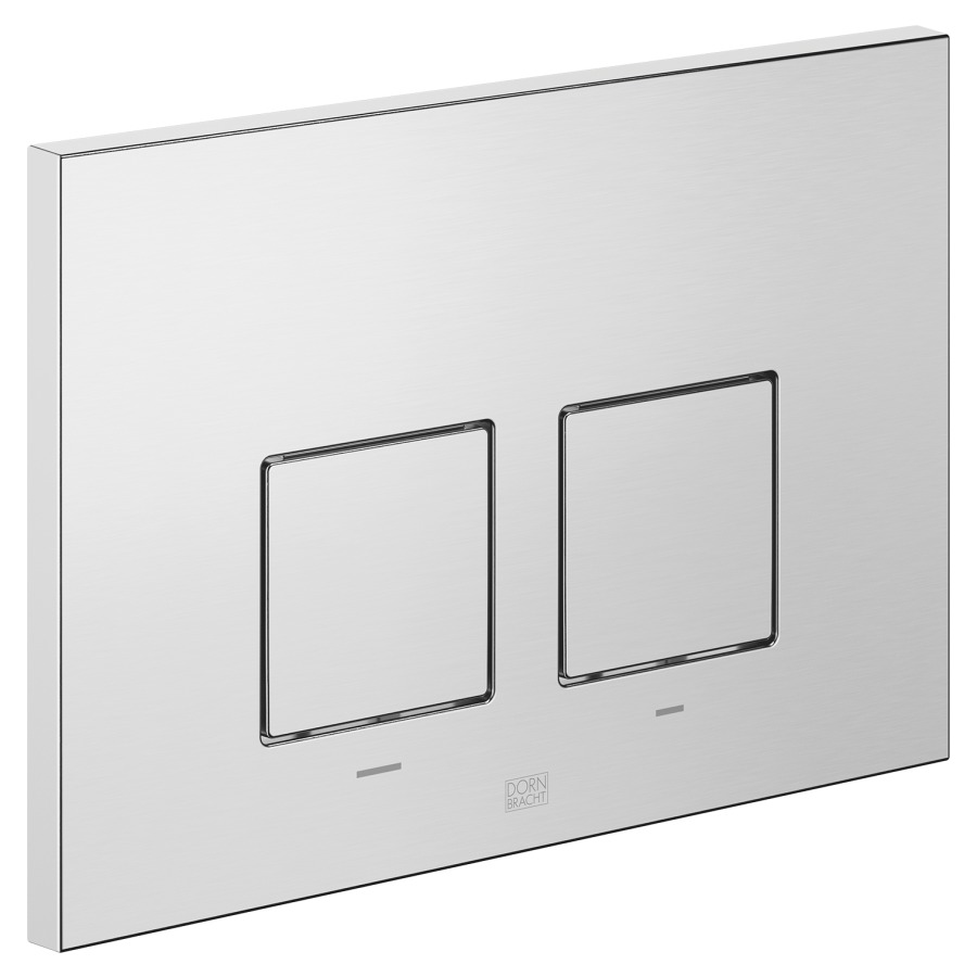 Plaque de déclenchement
DORNBRACHT
angulaire, technique à deux
inclus compris cadre de
fixation, tiges d'actionnement
et matériel de fixation
pour Geberit Sigma dès 2001