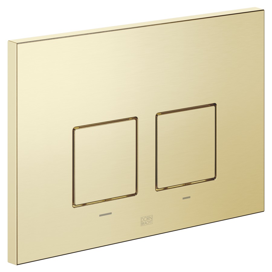 Plaque de déclenchement
DORNBRACHT
angulaire, technique à deux
inclus compris cadre de
fixation, tiges d'actionnement
et matériel de fixation
pour Geberit Sigma dès 2001