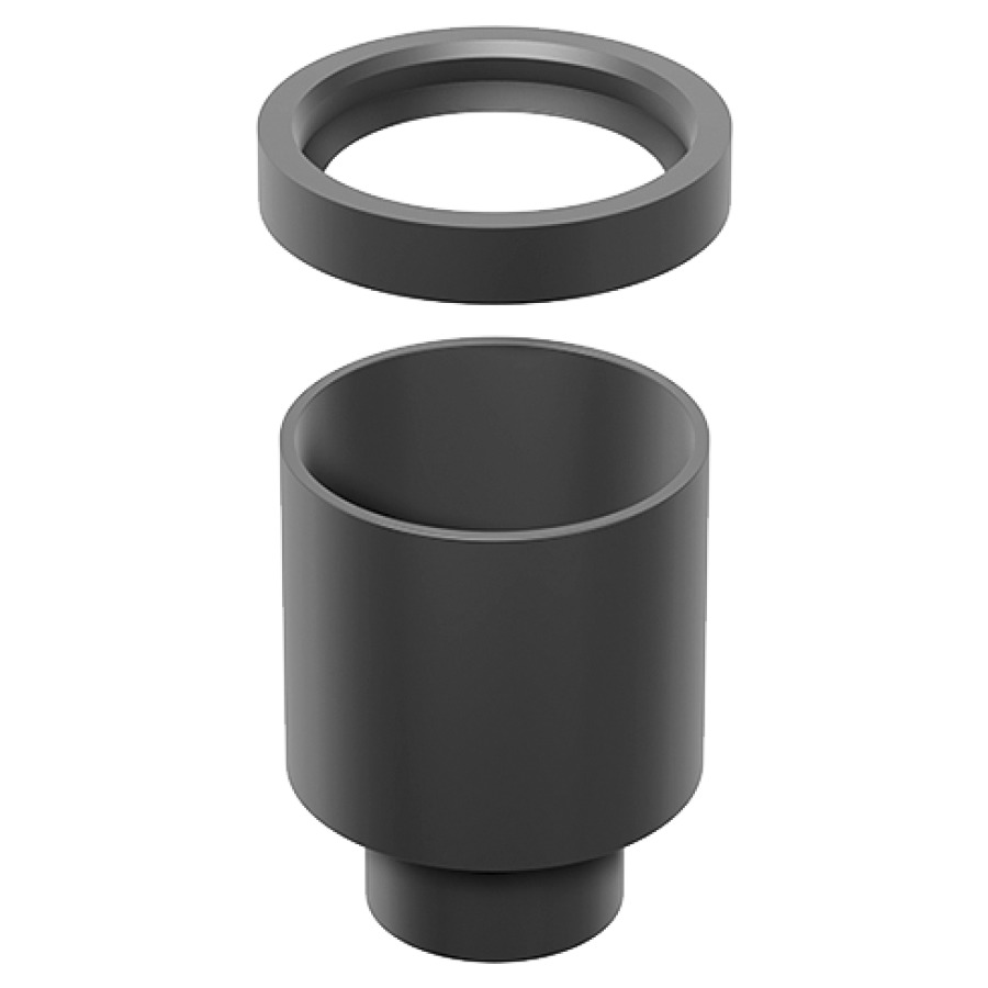 Adapteur de transition pour
rigole de douche SWISSLINE
D 80/56 mm, joint de reflux
L 110 mm, pour montage
perpendiculaire