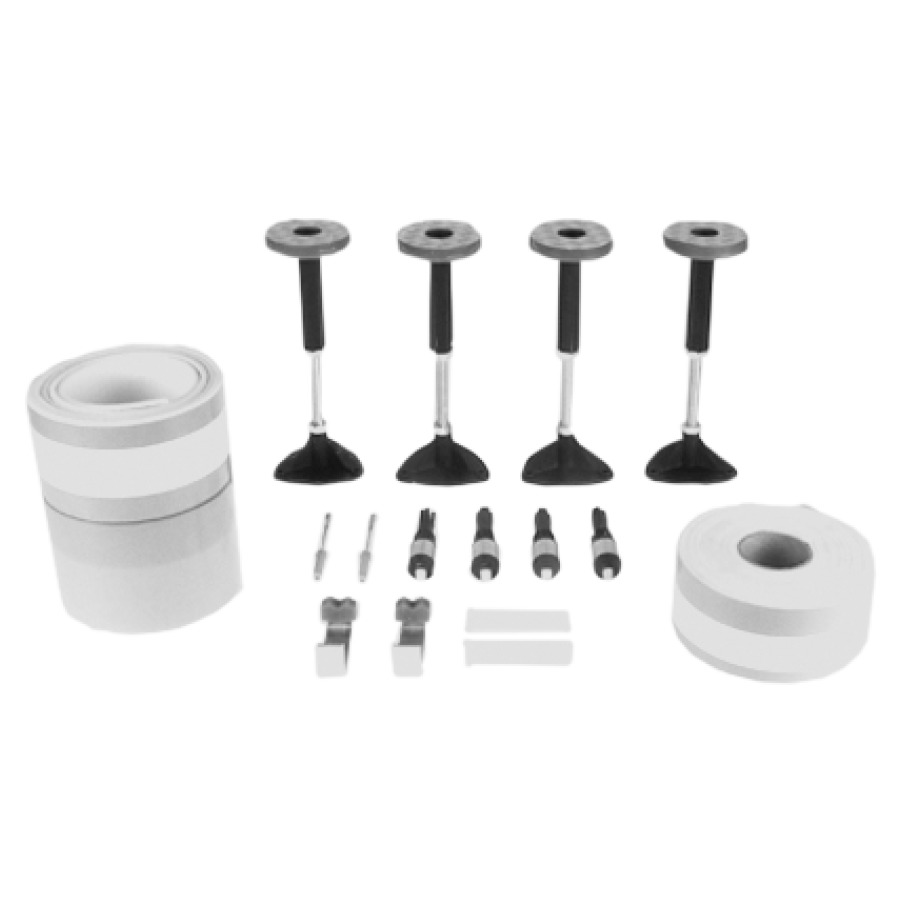 Set d'isolation STAUFFER
baignoire acier
4 pieds de baingoire
4 tampons NIVOelast
1 profil de baignoire
1 profil de tablier
2 profils de tablier frontale
2 fixations de baignoire
montage à 3 parois latérales
hauteur de montage 8 - 30 cm
pour exigences accrues
selon SIA 181