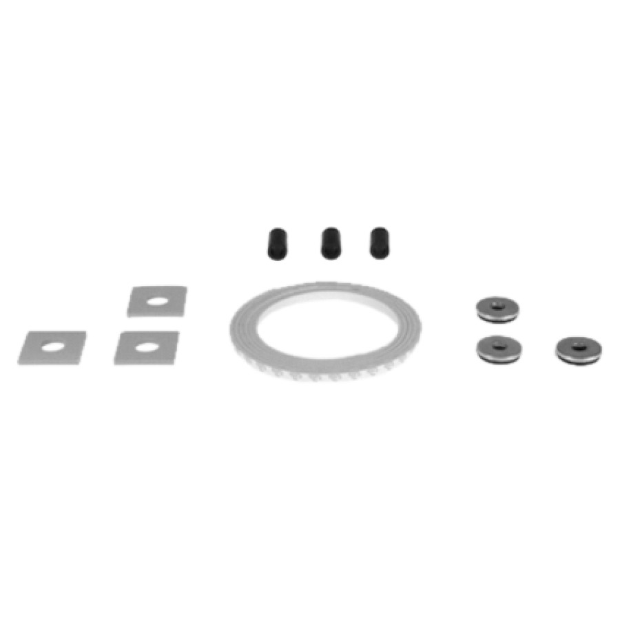 Set d'isolation STAUFFER
pour lavabo 80-110 cm
1 profil en caoutchouc
autocollant, 3 douilles en
caoutchouc, 3 bases en
caoutchouc, 3 rondelles-U
pour exigences accrues
selon SIA 181