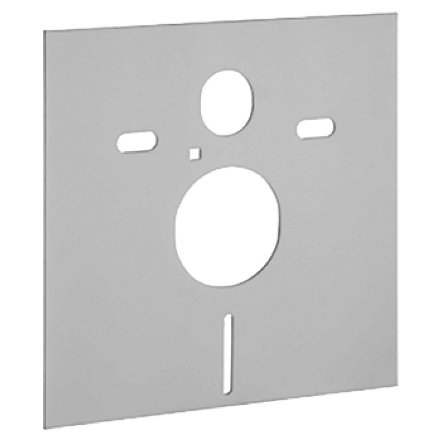 Set d'isol. phonique GEBERIT
pour cuvettes murales et
bidets, plaque en caoutchouc
2 douilles d'isolation
phonique