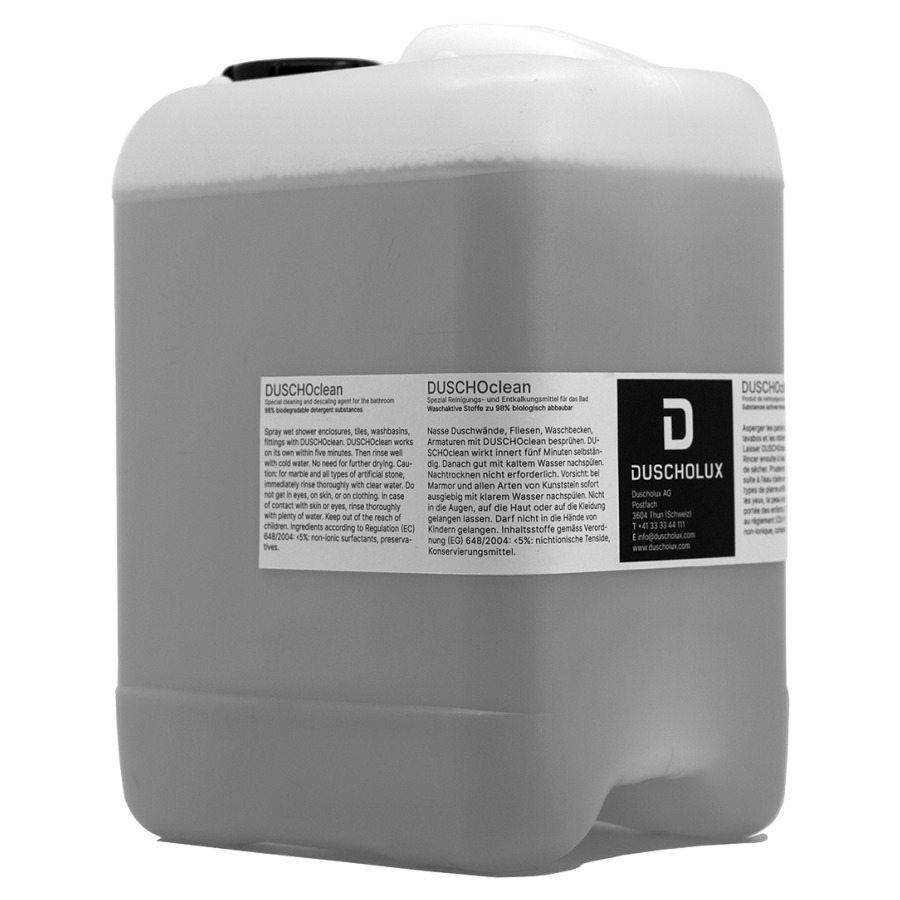Produit de nett. DUSCHOCLEAN
bidon à 5 litres