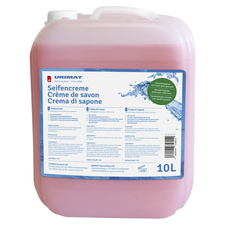Crème de savon Urimat